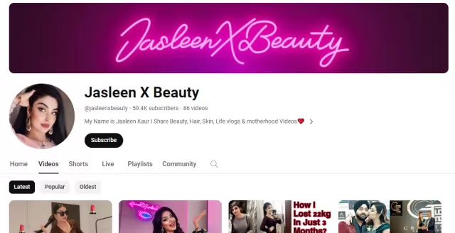 Jasleen X Beauty