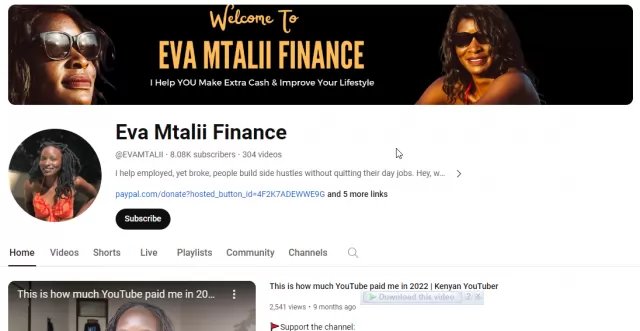 Eva Mtalii Finance