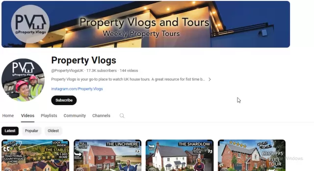 Property Vlogs